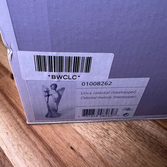 Lladro Celestial Melody Angel Tree Topper 01008262 NIB - Picture 3 of 14